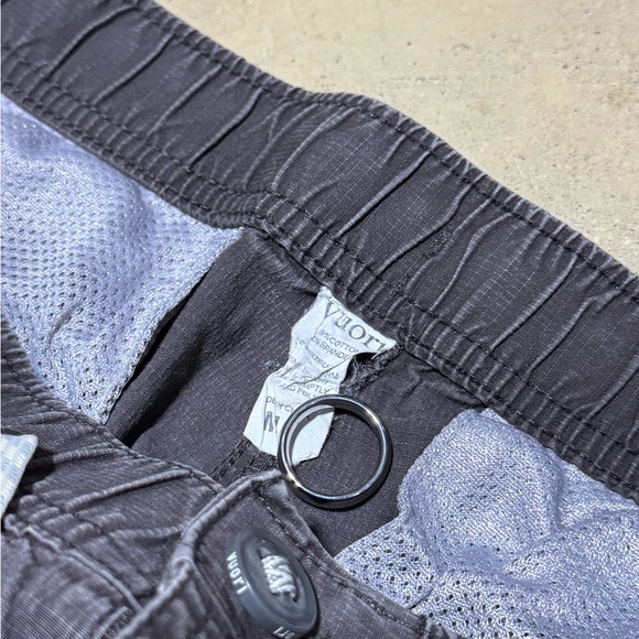 Vuori Ripstop Climber Pants Mens M Purple Hiking Elastic Waist Drawstring - Picture 7 of 7